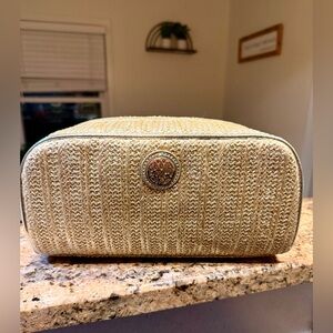 Lilly Pulitzer Woven Gold Bag - NWOT